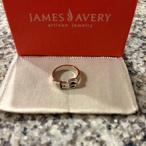 James Avery Retired Buckle Ring